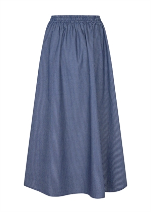 Akane maxi skirt Dark Blue Lollys Laundry 